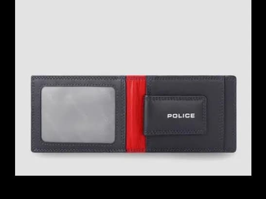 Brand Print Leather Bi-Fold Wallet (4)