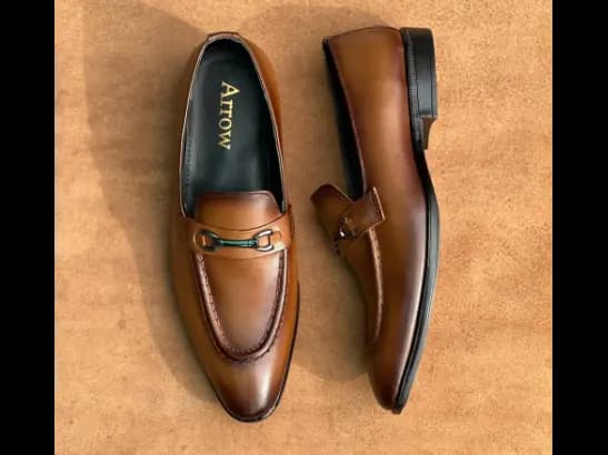 Men’s Tan Cow Leather Loafer (2)