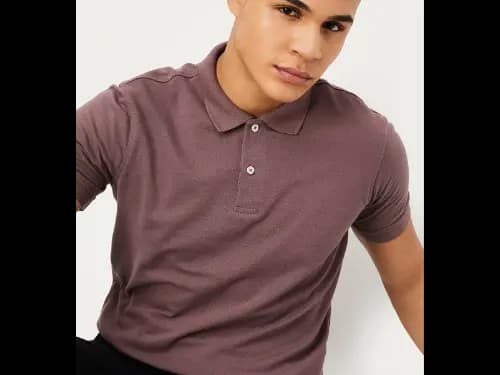 Men Regular Fit Polo T-Shirt