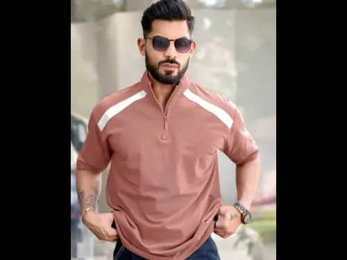 Oversized Henley T-Shirt