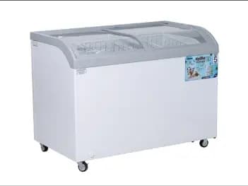 ABANS 358L Curved Glass Top Freezer