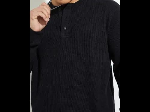 Men Patterned Regular Fit Crew-Neck T-Shirt (3)