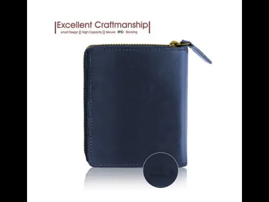 Bi-Fold Wallet with Zip-Around (5)