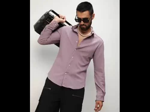 Men Striped Regular Fit Shirt