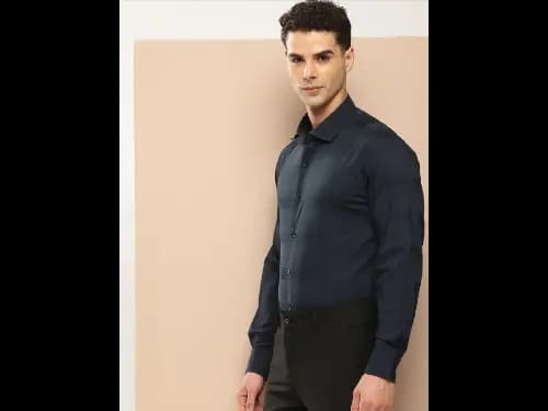 Horizontal Stripes Formal Shirt (2)
