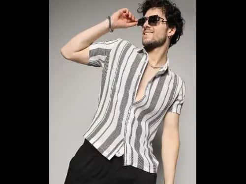 Men Striped Regular Fit Shirt