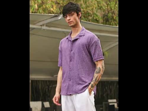 Men Oversized Fit Shirt