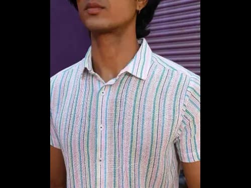 Men Striped Regular Fit Shirt