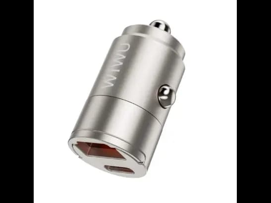 Wiwu WI-QC028 Nano 30W Fast Car Charger Titanium with 3 Month Warranty (2)