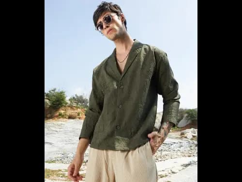 Men Oversized Fit Shirt (3)