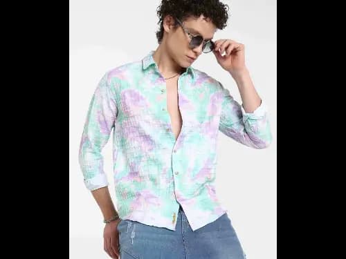 Tie & Dye Regular Fit Shirt