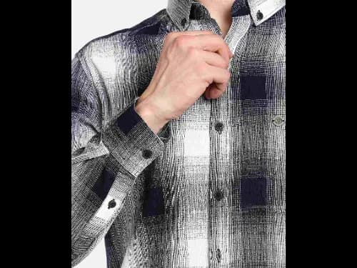 Checks Regular Fit Shirt Man (2)