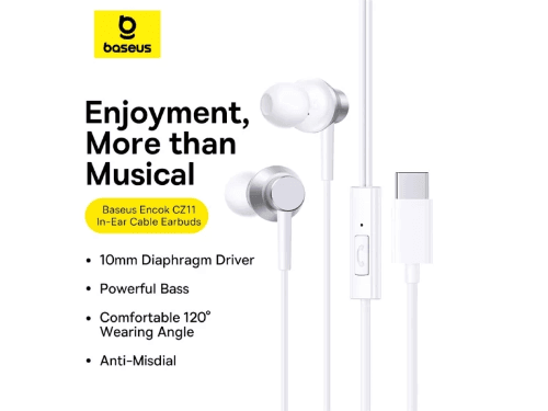 Baseus Encok CZ11 Type-c Wired Earphones - A00164300213-Z1 - 6 Months Warranty (5)