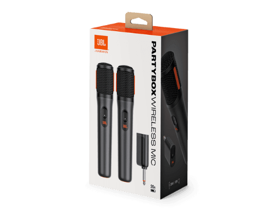 JBL Wireless Mic Set – Wireless Two Microphone System (Duo) - Black (3)