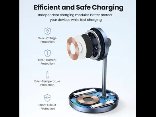Ugreen 2-in-1 Wireless 20W Charger for IPhone AirPods – 90668 (3)