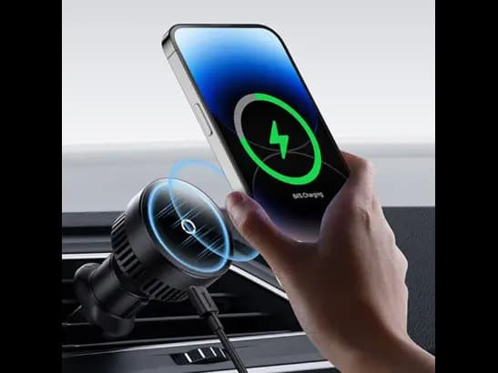 Baseus 15W MagPro Series Magnetic Wireless Charging Car Mount Air Vent Version - C40164100121-00 with 6 months warranty (3)