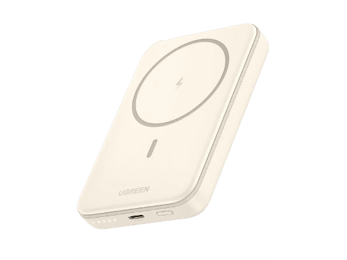 UGREEN 10000mAh Magnetic Wireless Power Bank 20W White – PB561 - 25208