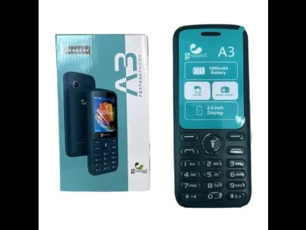 Greentel A3 Feature Phone Black - 1 Year Tecsas Warranty (2)