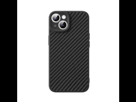 Baseus Iphone 15 Plus Synthetic Fiber Series Magnetic Phone Case With tempered-glass - P60163500111-01