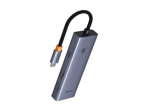 Baseus PortalJoy Series 7-Port Dual HDMI HUB - B00053000811-00 with 6 months warranty (5)