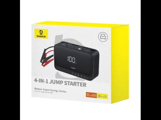 Baseus 600A Super Energy Series 4-in-1 Car Jump Starter – Cluster Black - C00245902111-00 (4)