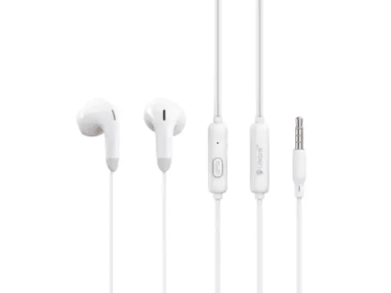 Celebrat G27 Comfortable Earphone - Black / White