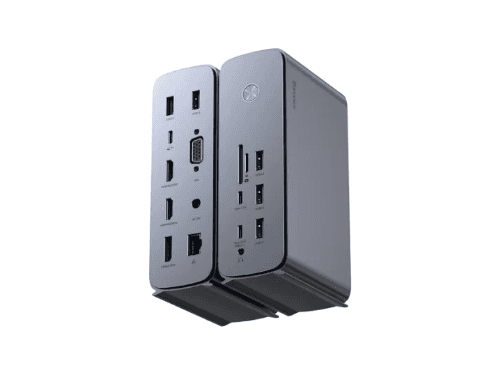 Baseus UnionJoy Pro 17-Port Four-Screen Multifunctional HUB Docking Station (US Pin Charging Adapter ) - WKSP090013 with 6 months warranty (4)