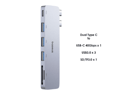 Baseus UltraJoy Series 6-Port HUB - B00052802811-03