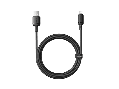 Baseus Silky Series 2 Meter USB to Lightning 2.4A Fast Charging Cable - P10377702113-01