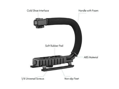U Shaped Video Handheld Stabilizer PLOKAMA PK 777 (5)