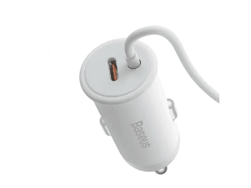 Baseus Enjoyment Retractable 2-in-1 Car Charger C L 30W Black – CGTX000001 – 6 Months Warranty (3)