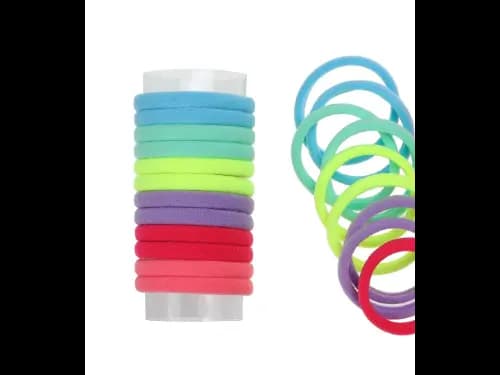 BASICARE KNITTED PONYTAILERS -PACK OF 24
