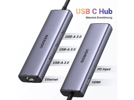 UGREEN 6 in 1 Type-C Multifunction Hub – CM512 - 15598 with 1 Year Warranty (3)