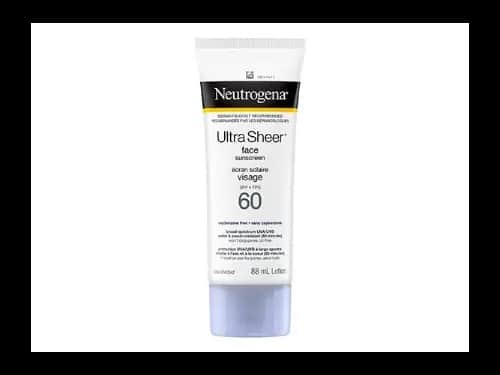 Neutrogena Ultra Sheer Face Sunscreen SPF60 88ml - CANADA