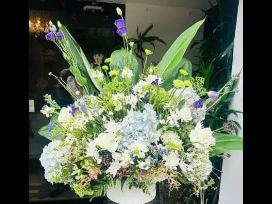 Baby boy white Bouquet
