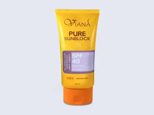 Viana Pure Sunblock – SPF 40 – Oily Skin - 100ml