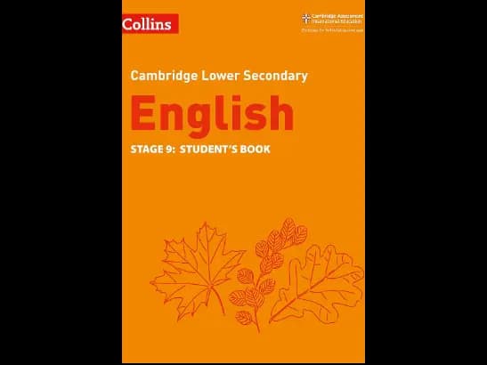 CAMBRIDGE LOWER SECONDARY ENGLISH STAGE 9 - SB