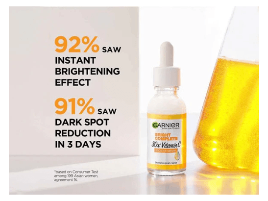 Garnier Bright Complete Vitamin C Serum 30ml - Indonesia (2)