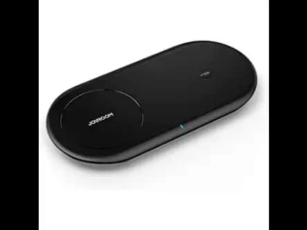 Joyroom JR-a26 2 in 1 Wireless Charger, 15 Watts, Black
