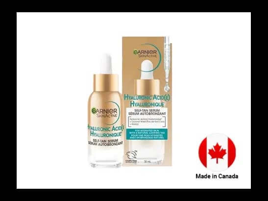 Garnier Skinactive Hyaluronic Acid Self-Tan Serum 30ml - CANADA