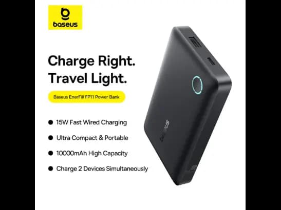 Baseus EnerFill FP11 Power Bank 10000mAh 15W Cosmic Black - P1008210C123-00 (5)