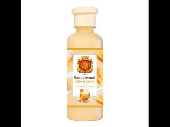 Rani Shower Cream Sandalwood With Milk , Honey & Turmeric 250Ml
