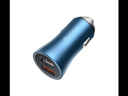 Baseus Golden Contactor Pro 40W Dual USB Port Quick Car Charger (2)