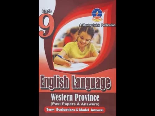 GRADE 9 ENGLISH LANGUAGE - WESTERN PROVINCE