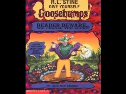 Goosebumps :16 Secret Agent Grandma by R.L. Stine