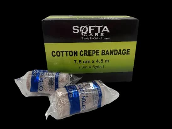 Cotton Crepe Bandage Skin Color - 12Pc/Pack (2)