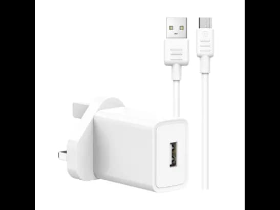 Recci RC61UM 2.4A Travel Charger And Micro Cable with 6 Month Warranty
