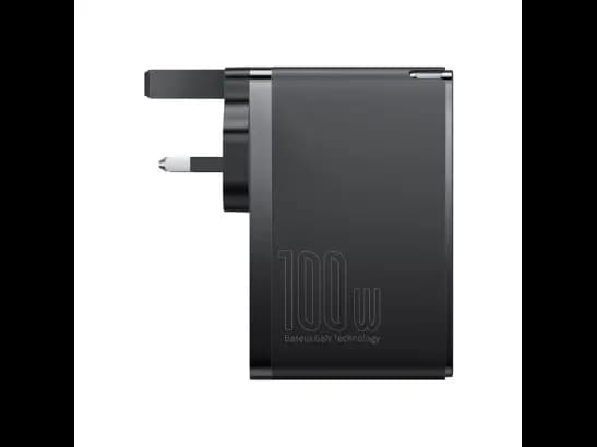 Baseus GaN5 Pro 100W Fast Charger 2C+2U UK Pin – 1 Year Warranty
