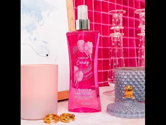 Body Fantasies Cotton Candy 94mL Body Spray , 236 ml - Imported from Canada (2)