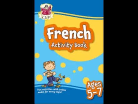 FRENCH ACTIVITY BOOK - AGES 5 7
